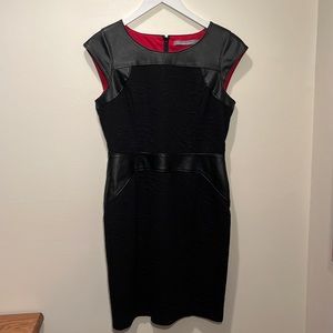 Black Leather Dress